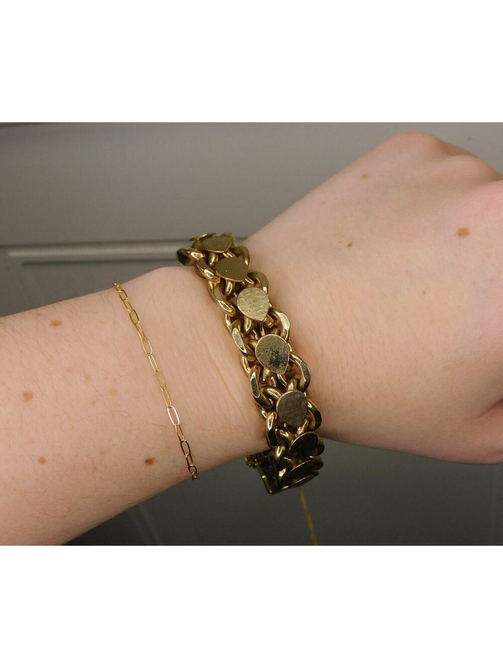 Vintage Gold-tone Charm Bracelet with Original Store Tag